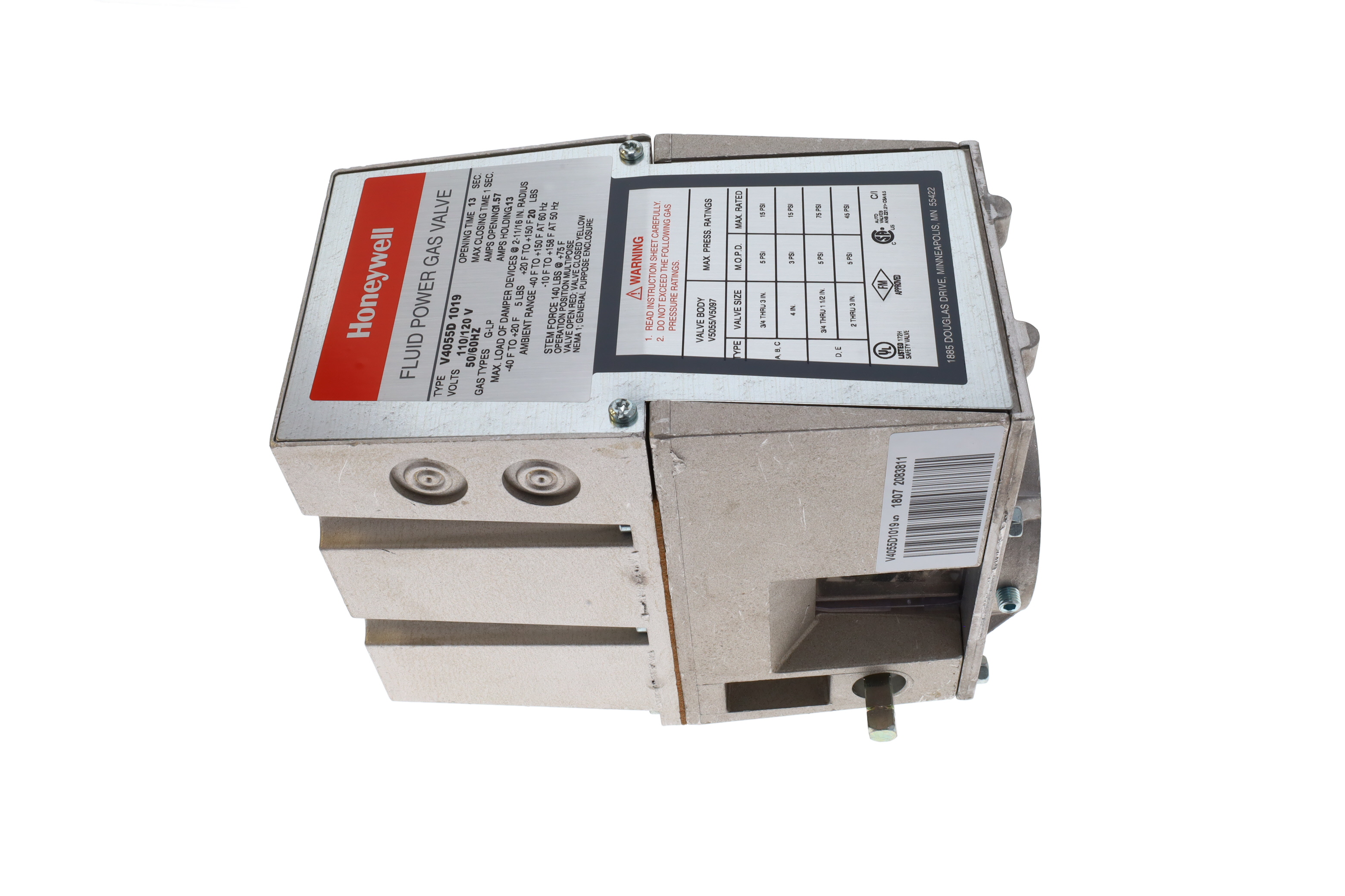 HONEYWELL V4055D-1019
