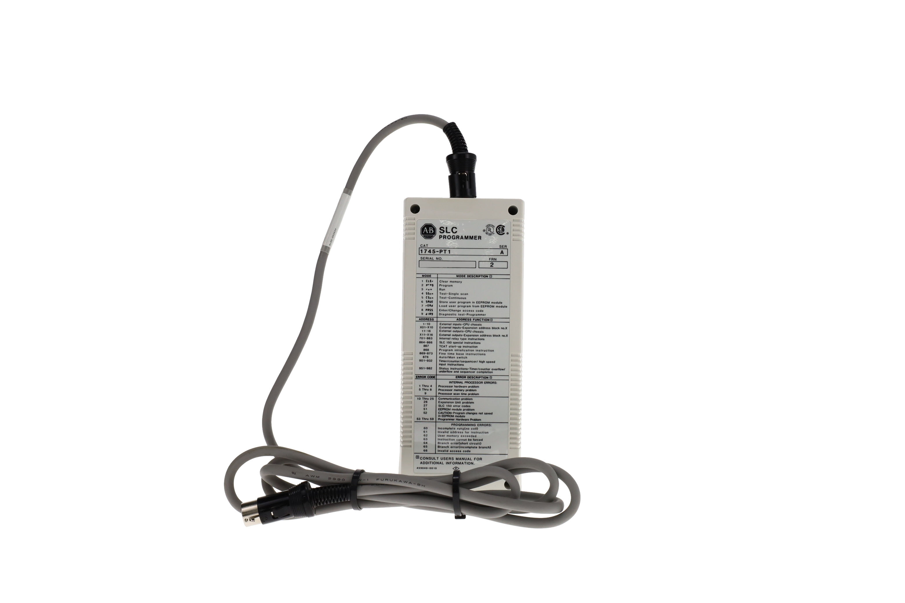 ALLEN BRADLEY 1745-PT1