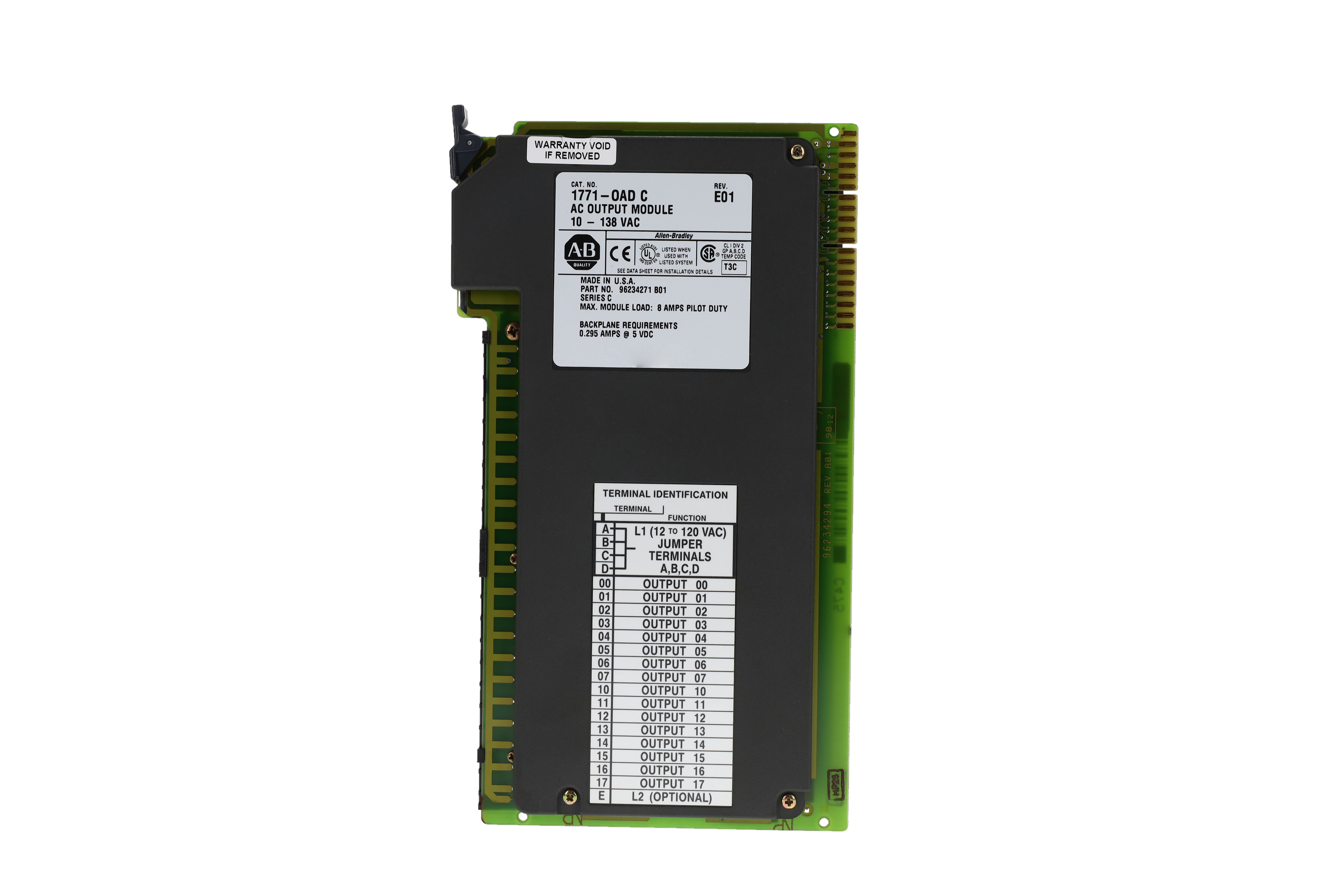 ALLEN BRADLEY 1771-OAD