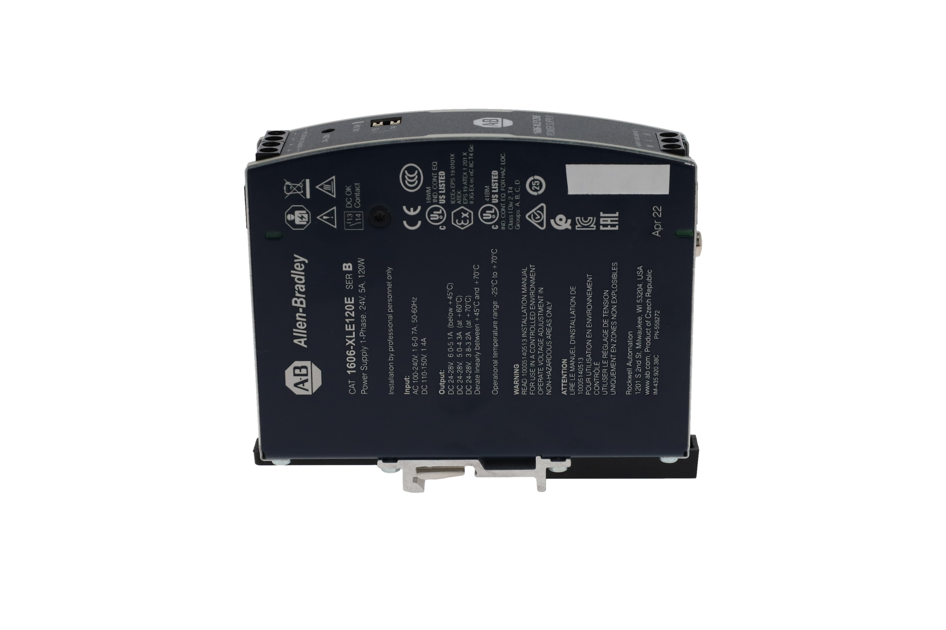 ALLEN BRADLEY 1606-XLE120E