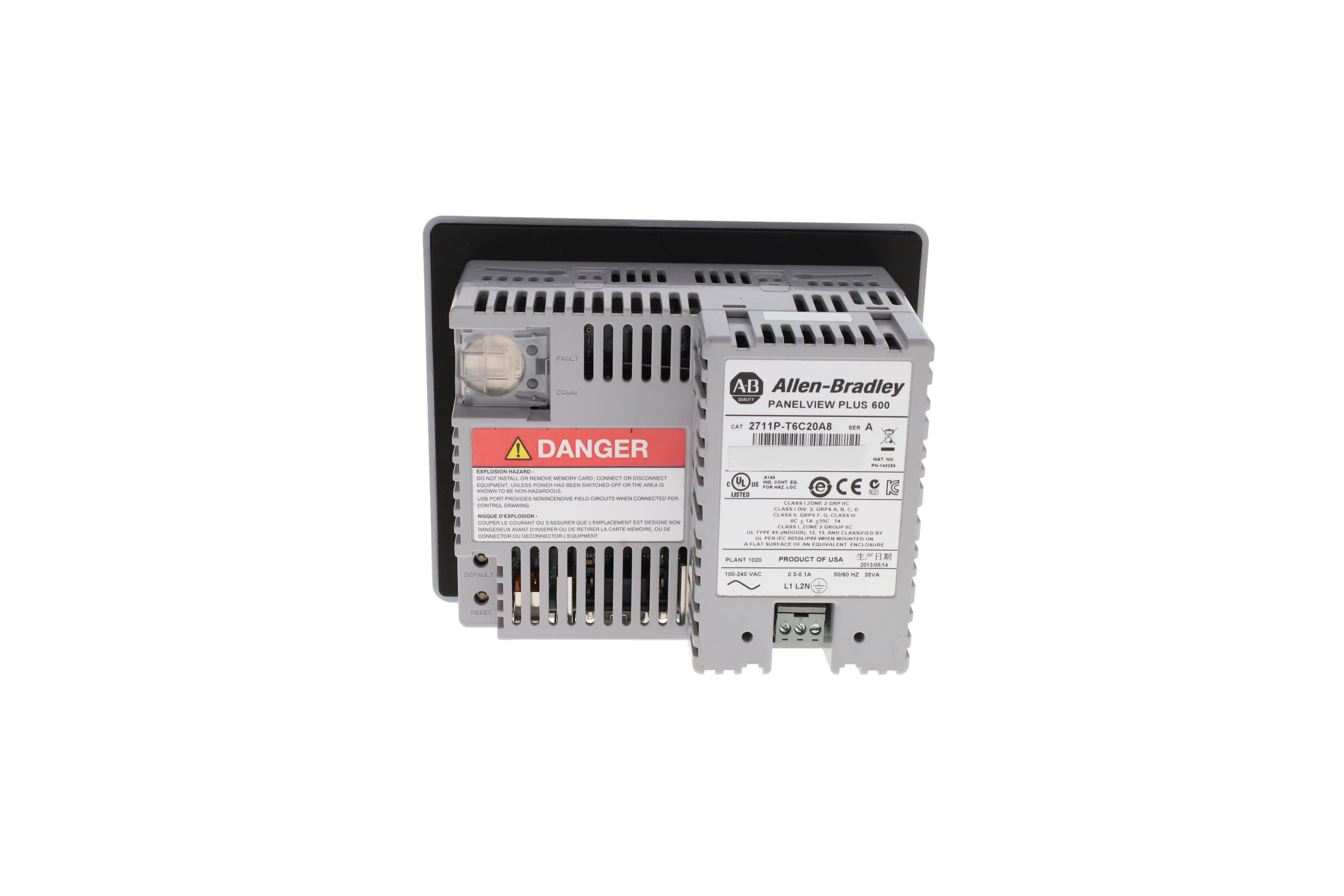 ALLEN BRADLEY 2711P-T6C20A8