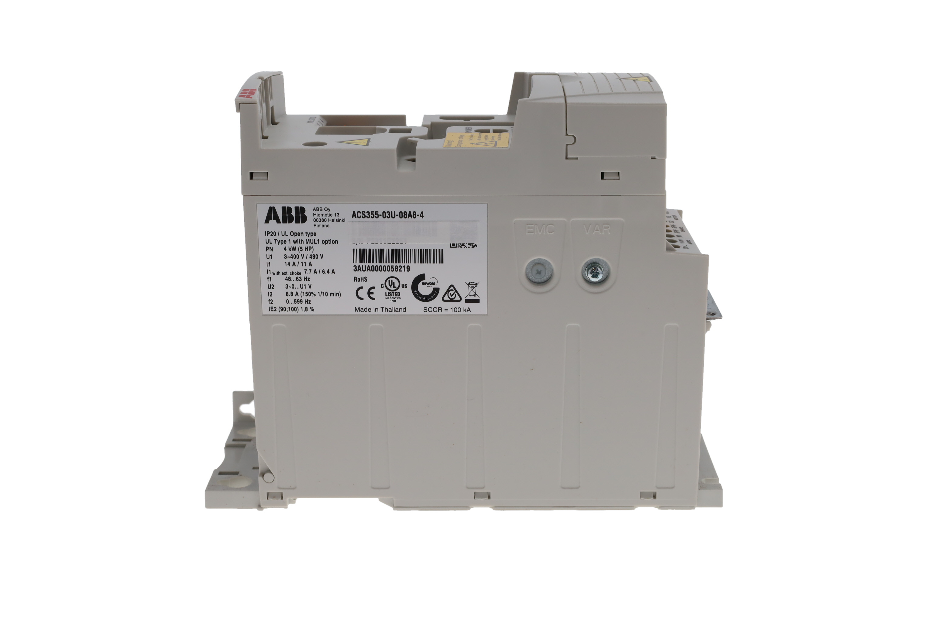 ASEA BROWN BOVERI ACS355-03U-08A8-4