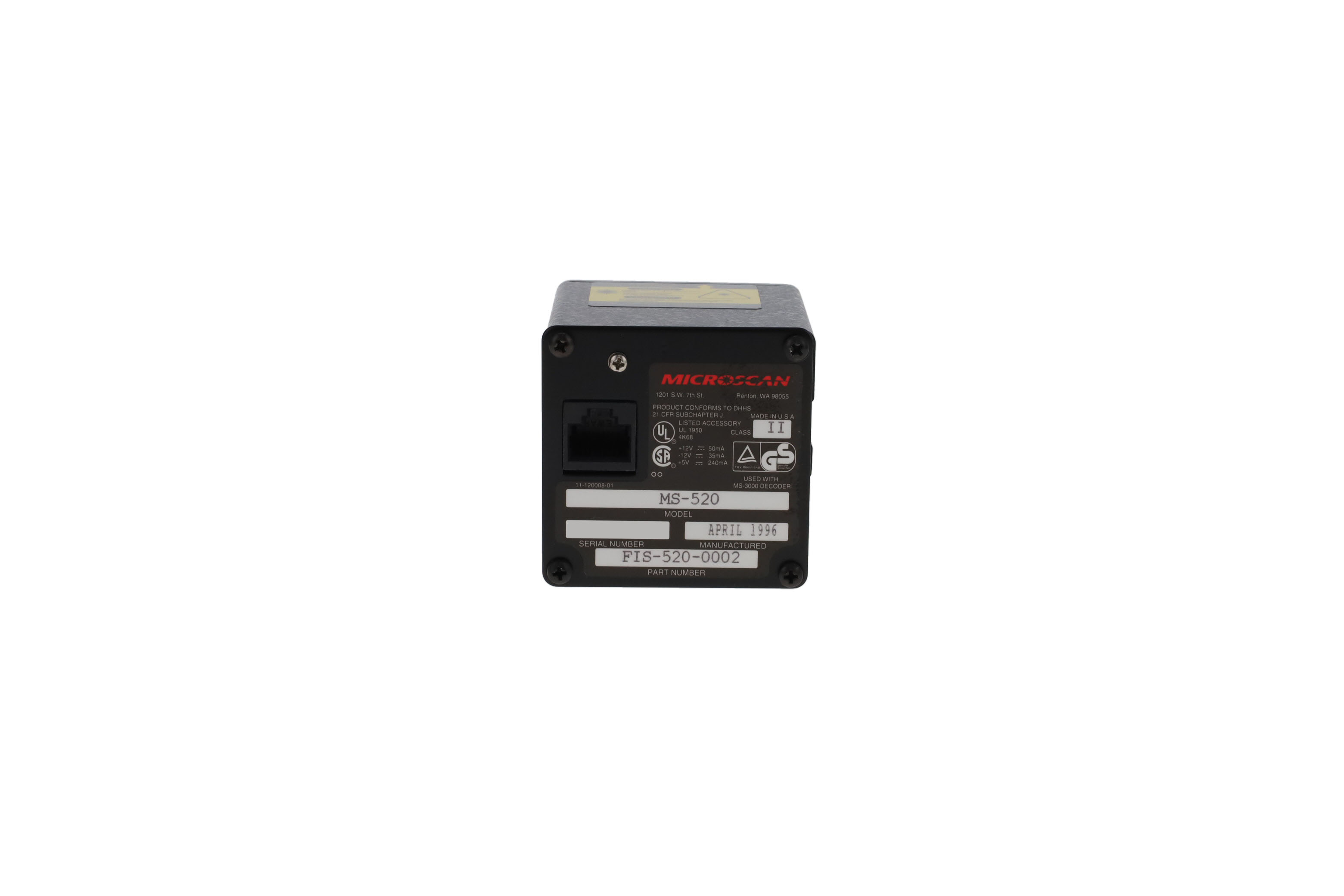 OMRON FIS-0520-0002