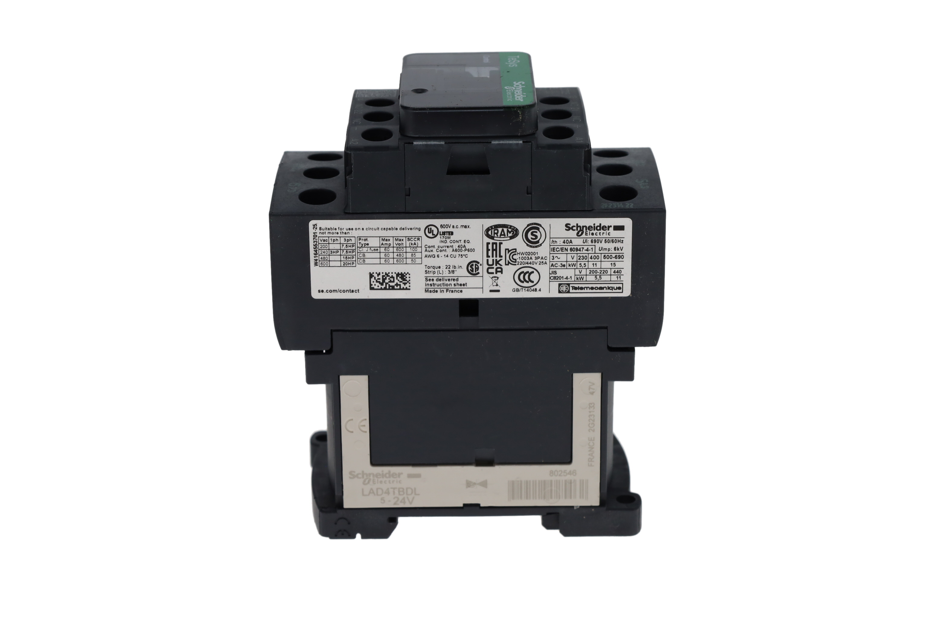 SCHNEIDER ELECTRIC LC1D25BL