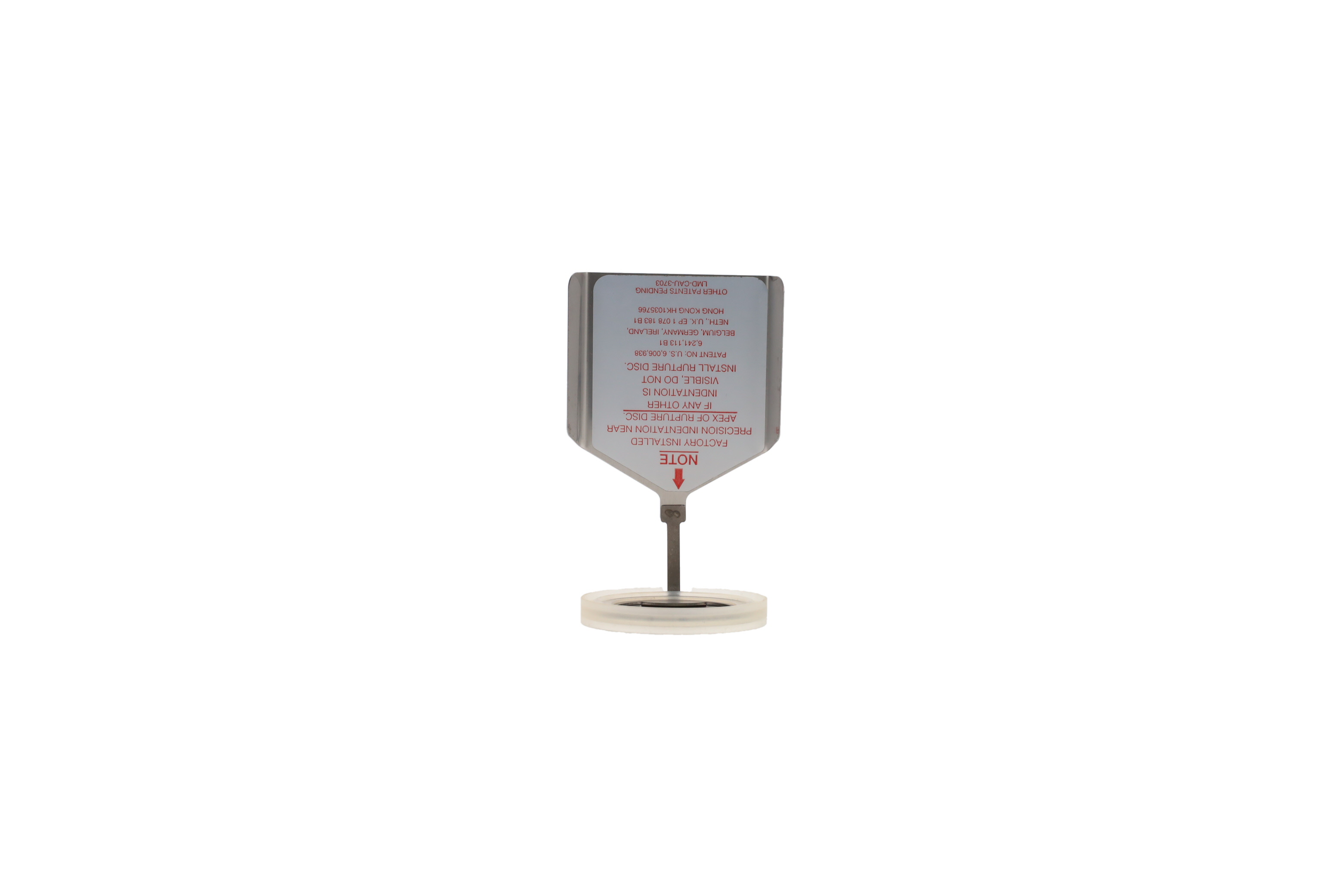 CONTINENTAL DISC 1-1/2" SANITRX HPX-90 (IS) GAS/LIQUID