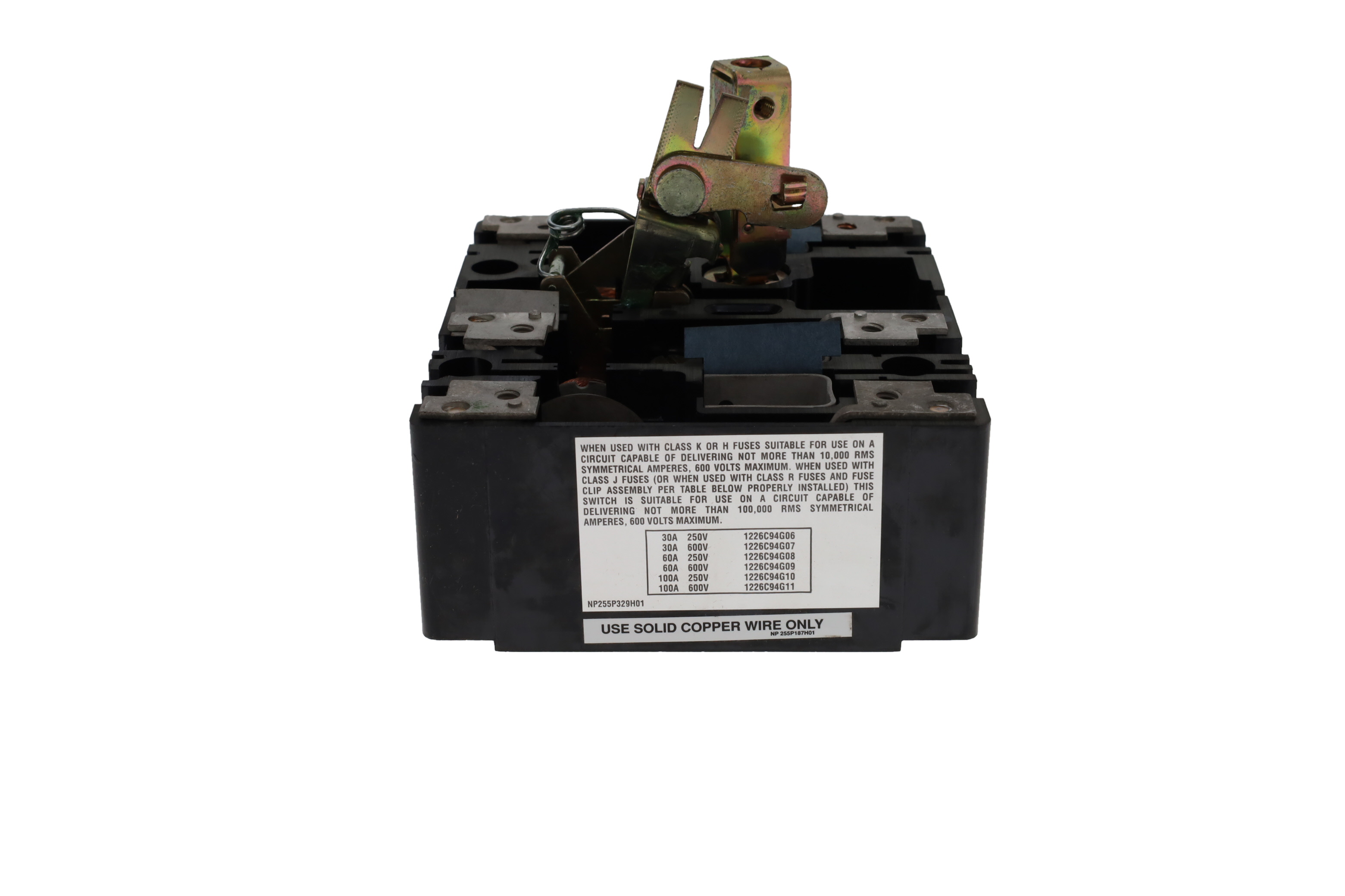EATON CORPORATION 2607D63G01