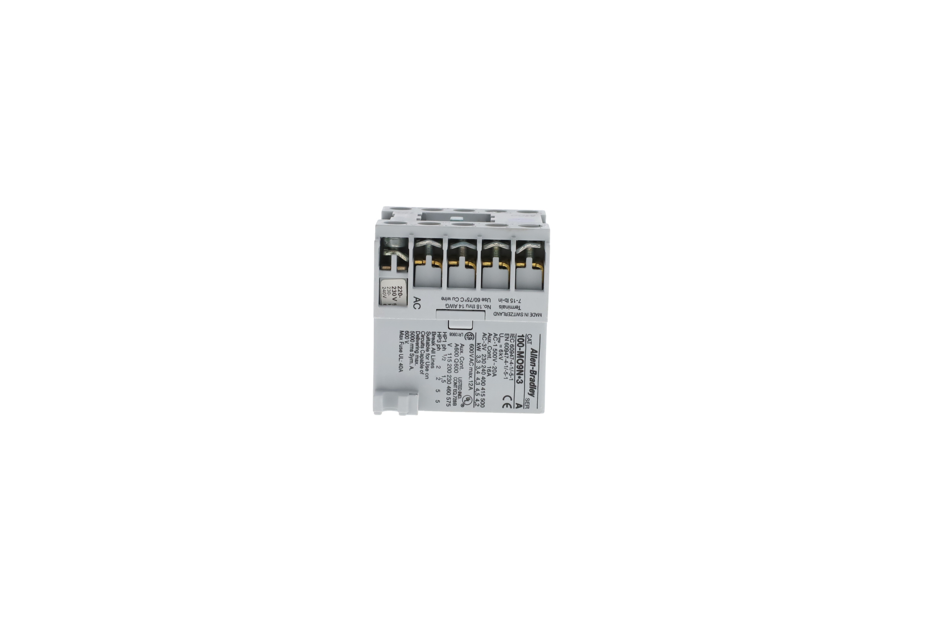 ALLEN BRADLEY 100-M09NA3