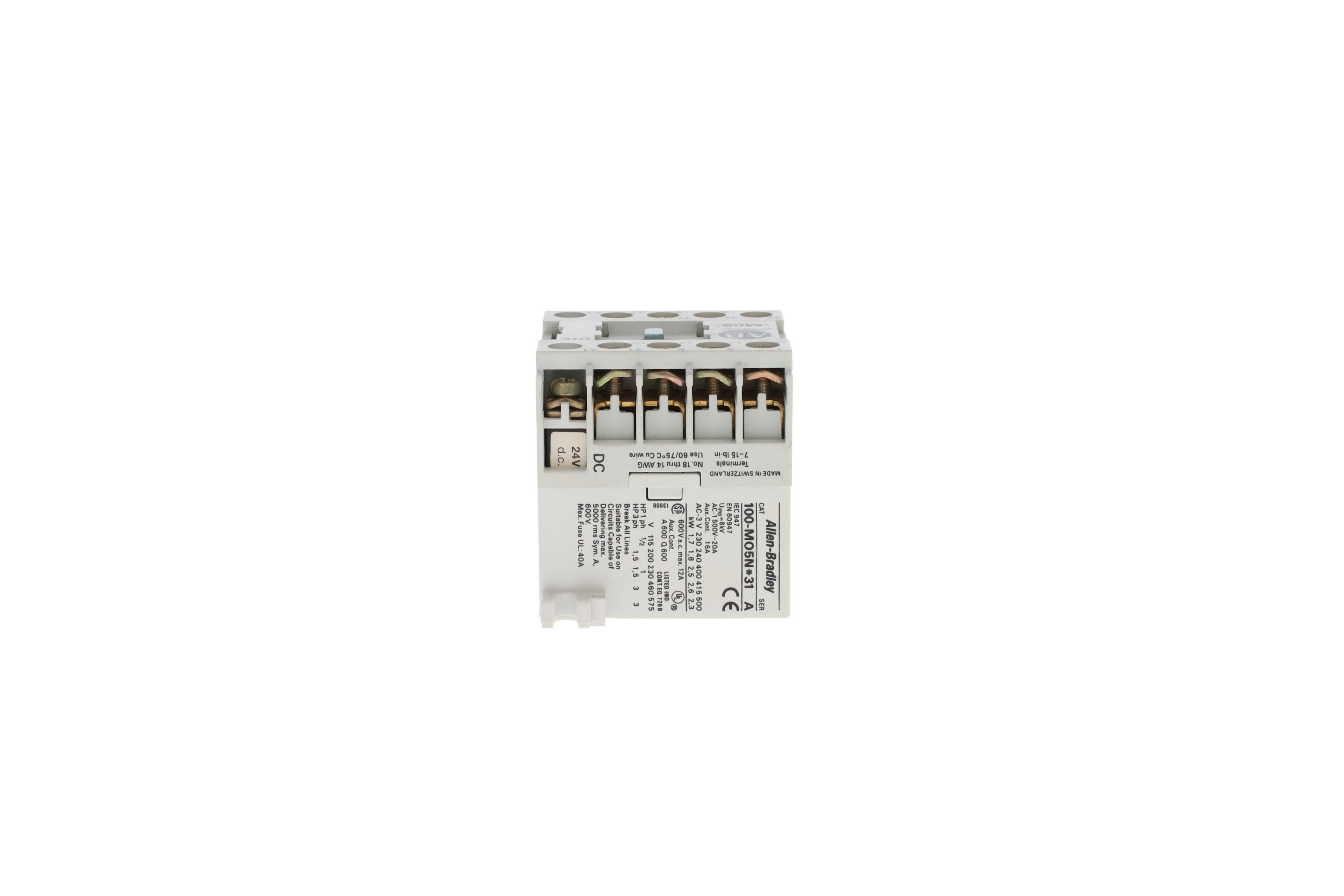 ALLEN BRADLEY 100-M05NZ2431