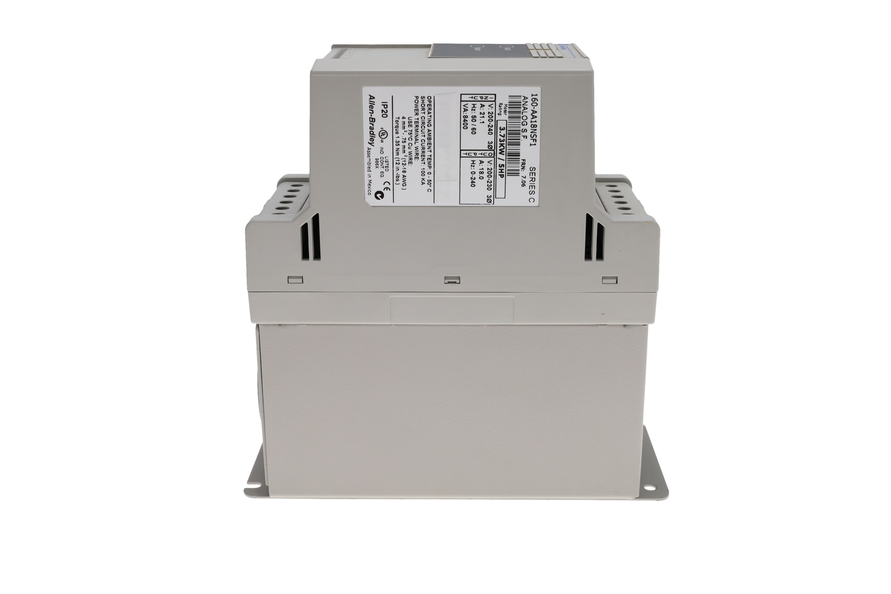 ALLEN BRADLEY 160-AA18NSF1