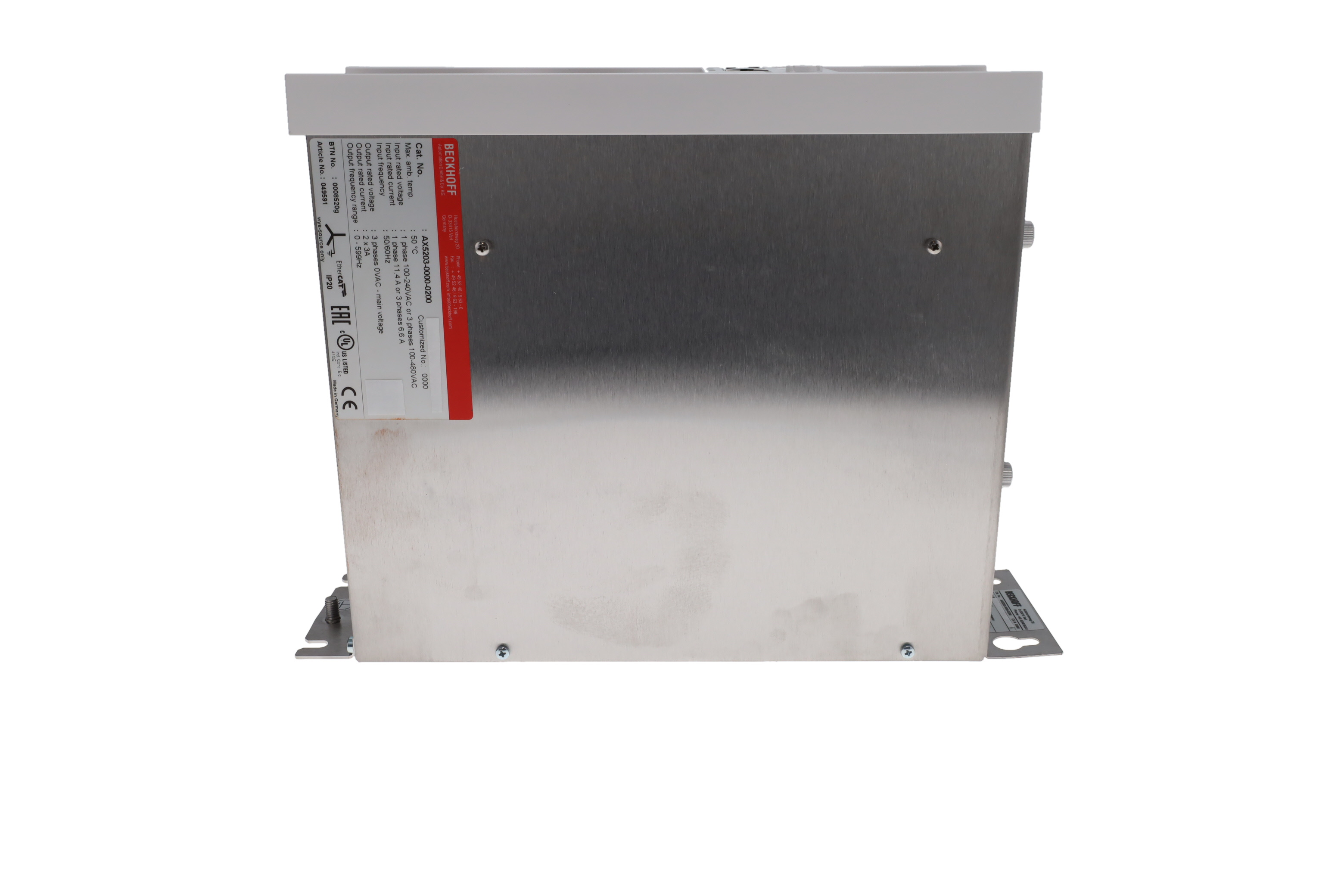 BECKHOFF AX5203-0000-0200