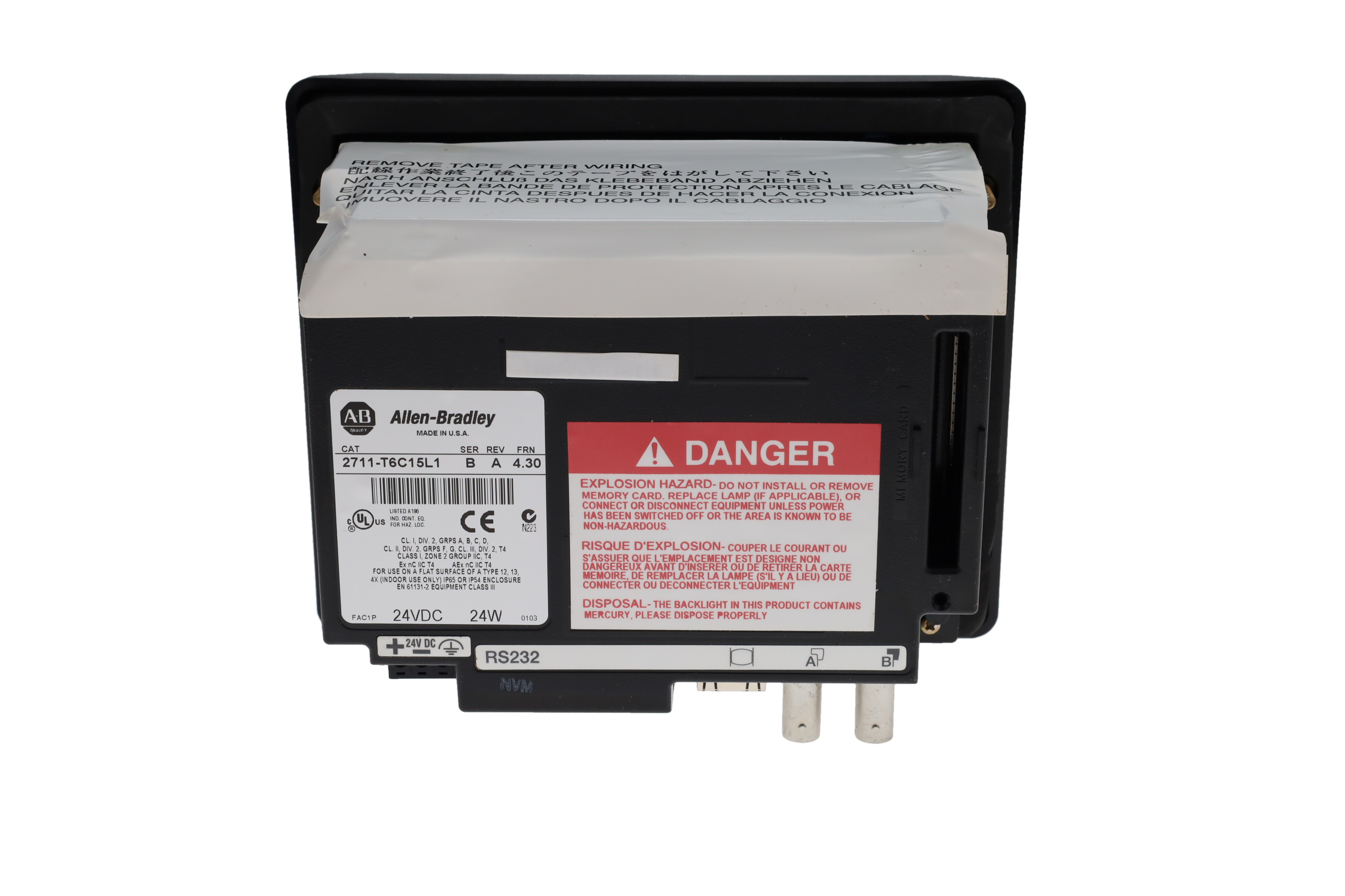 ALLEN BRADLEY 2711-T6C15L1