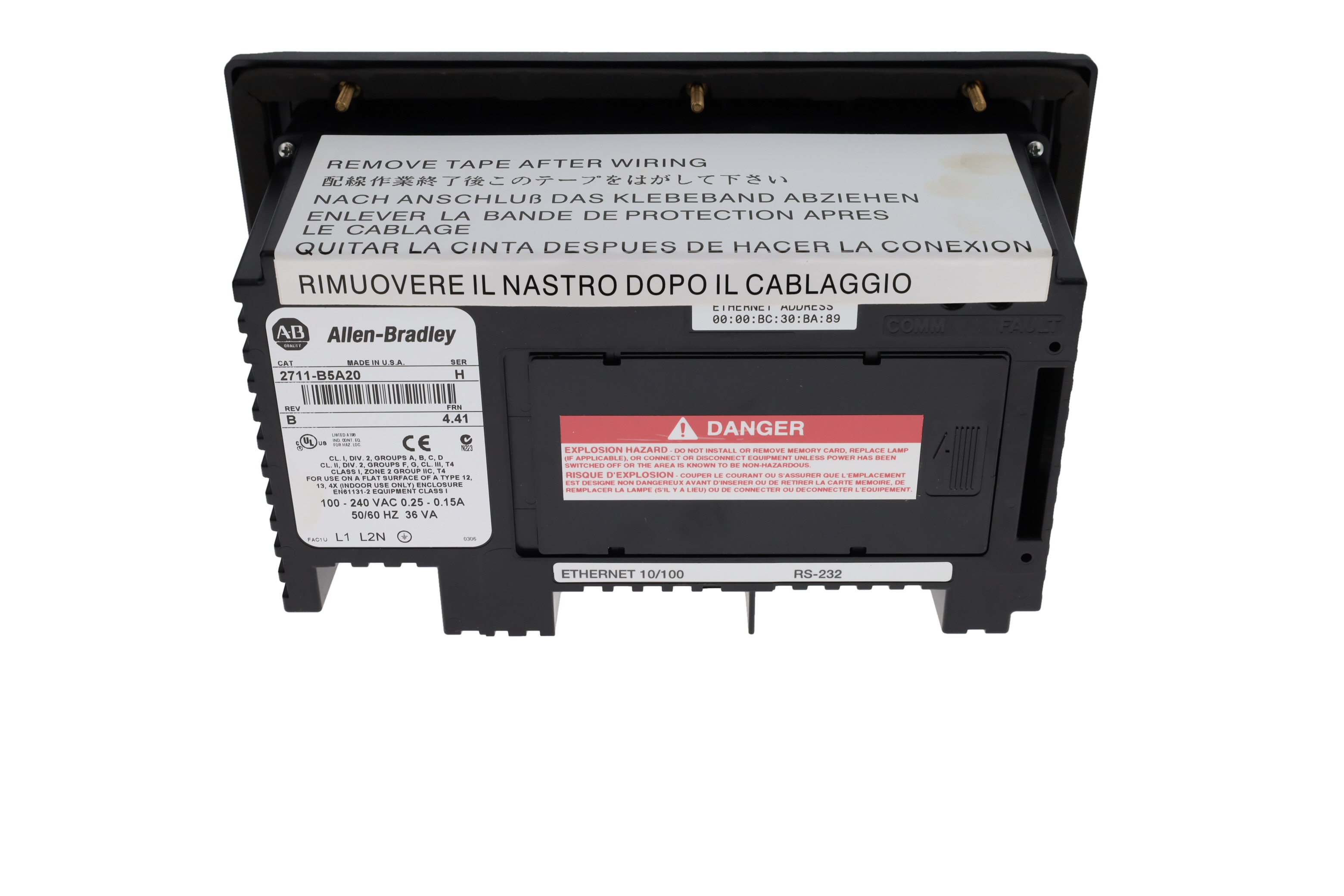 ALLEN BRADLEY 2711-B5A20