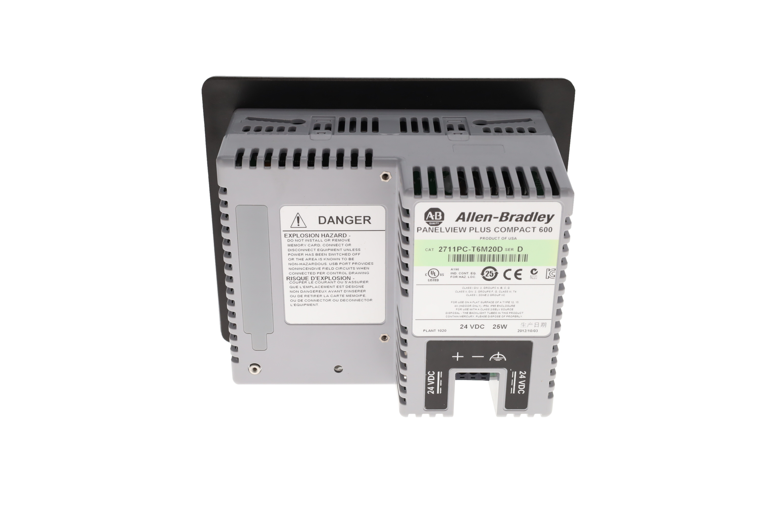 ALLEN BRADLEY 2711PC-T6M20D