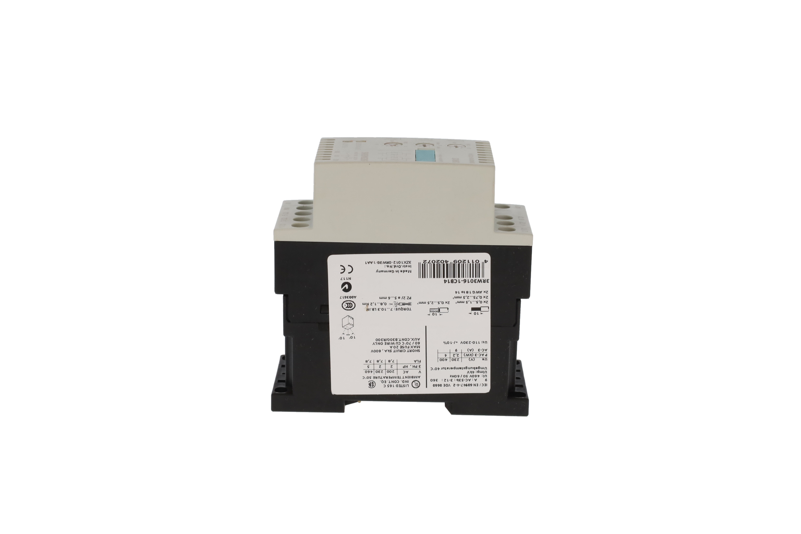 SIEMENS 3RW3016-1CB14