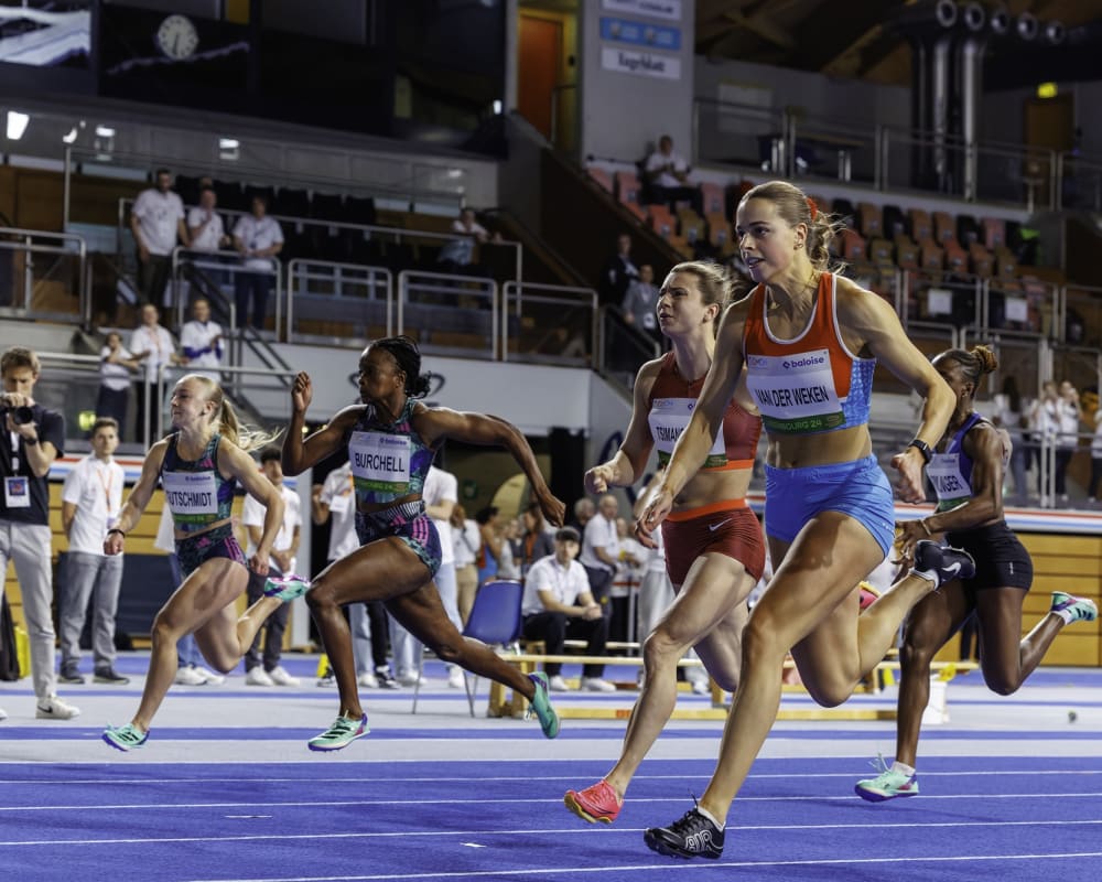 Dutch Runner Breaks 41-Year-Old World Women's Indoor 400 Metres Record