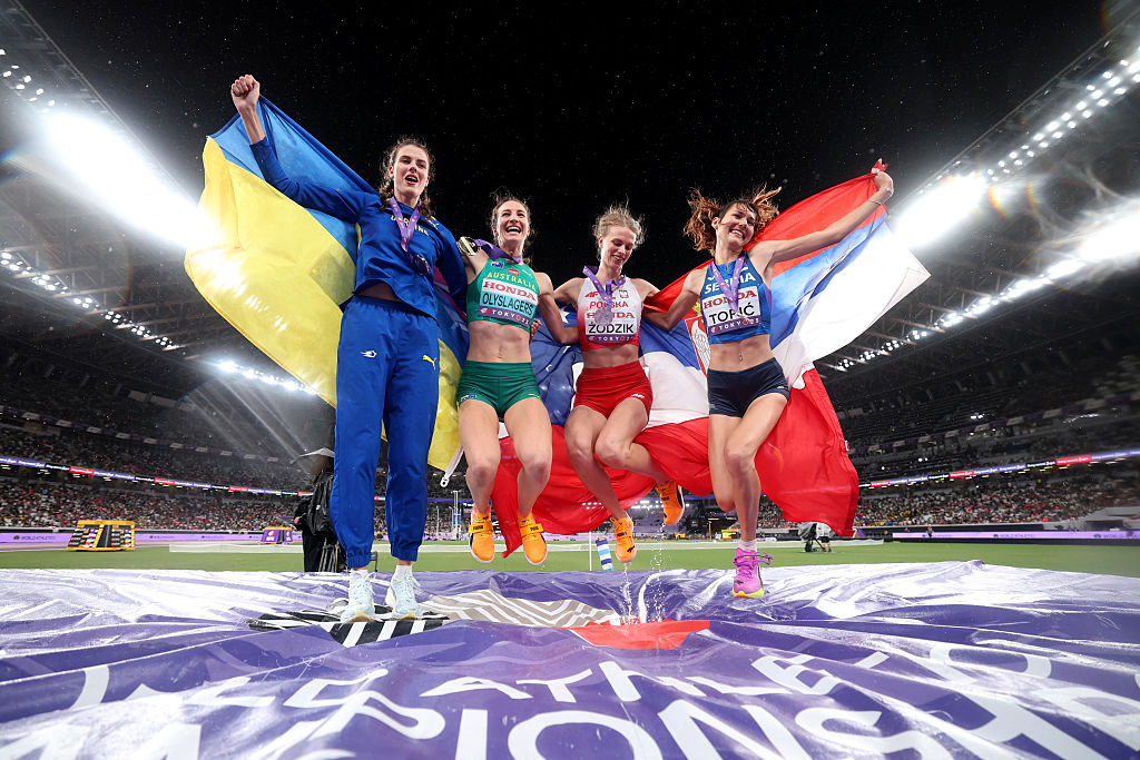 Żodzik wins high jump silver as Mahuchikh and Topić share bronze