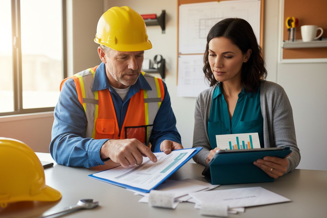 What documentation does a construction company need to qualify for a merchant cash advance?