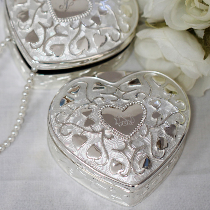 Heart to Heart Keepsake Box Bridesmaid Gifts