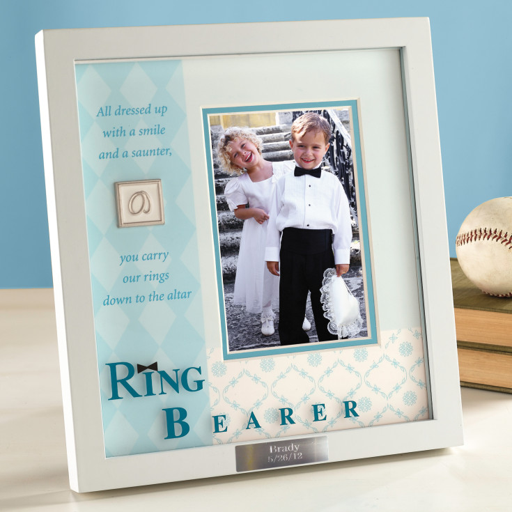 Ring Bearer Frame Unique Ring Bearer Shadowbox Frame