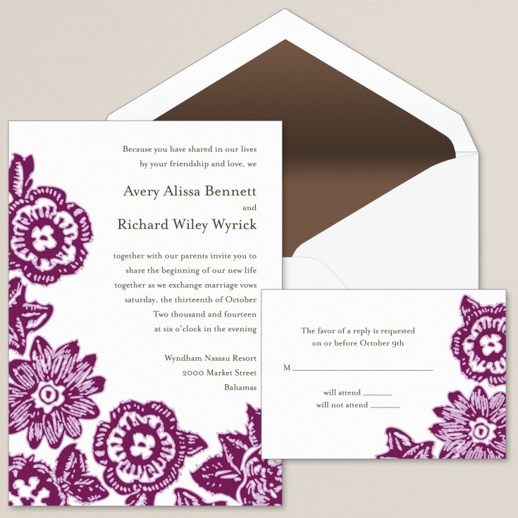 Everlasting Love Wedding Invitation | Wedding Invitation