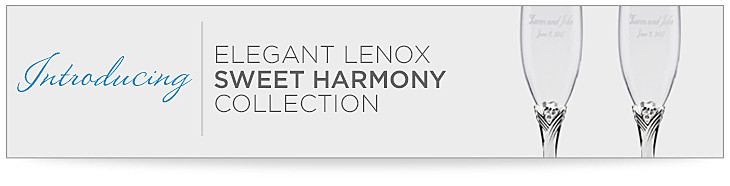 Introducing elegant Lenox Sweet Harmony collection.