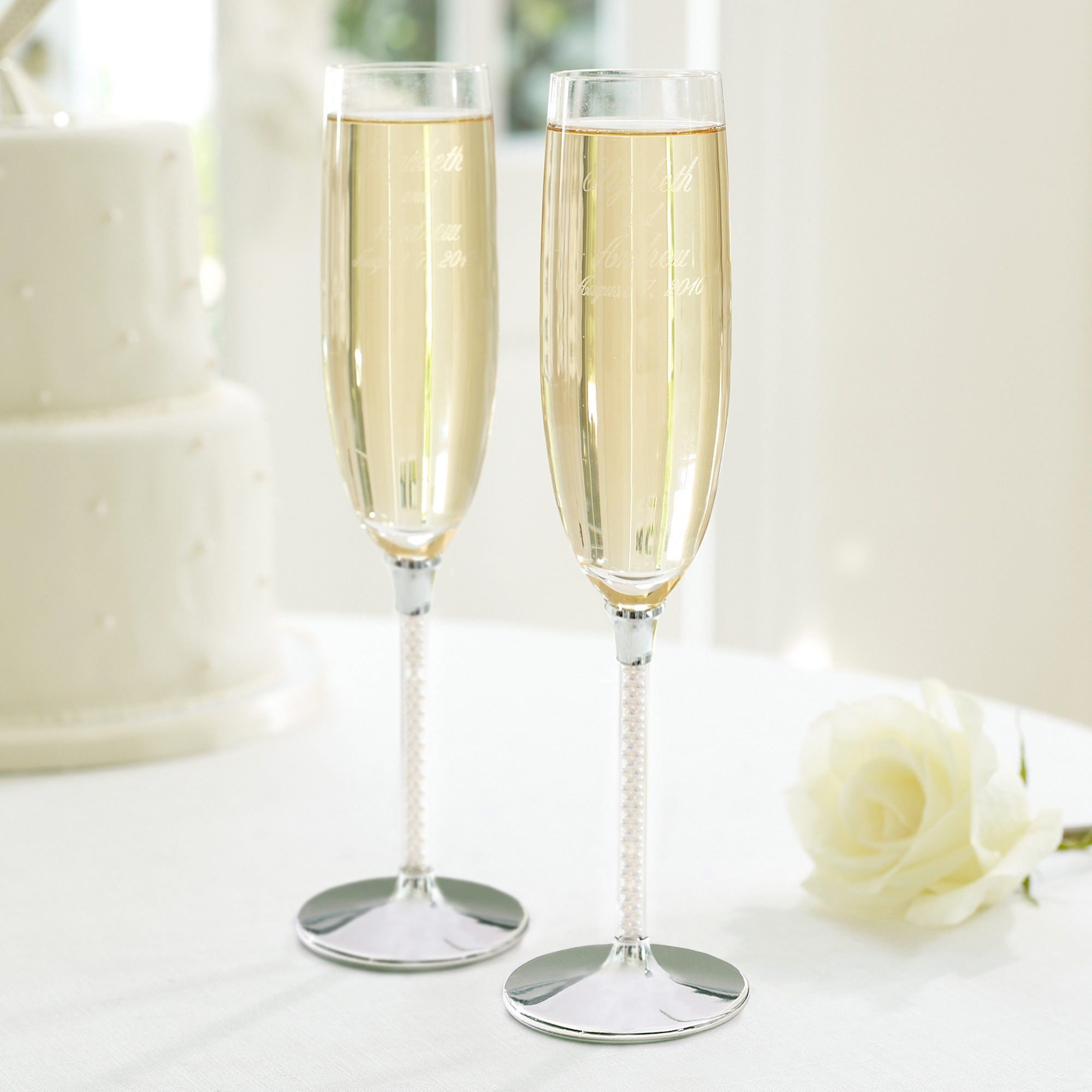 Wedding Wedding Toasting Flutes jubilee pearl wedding toasting flutes flutes