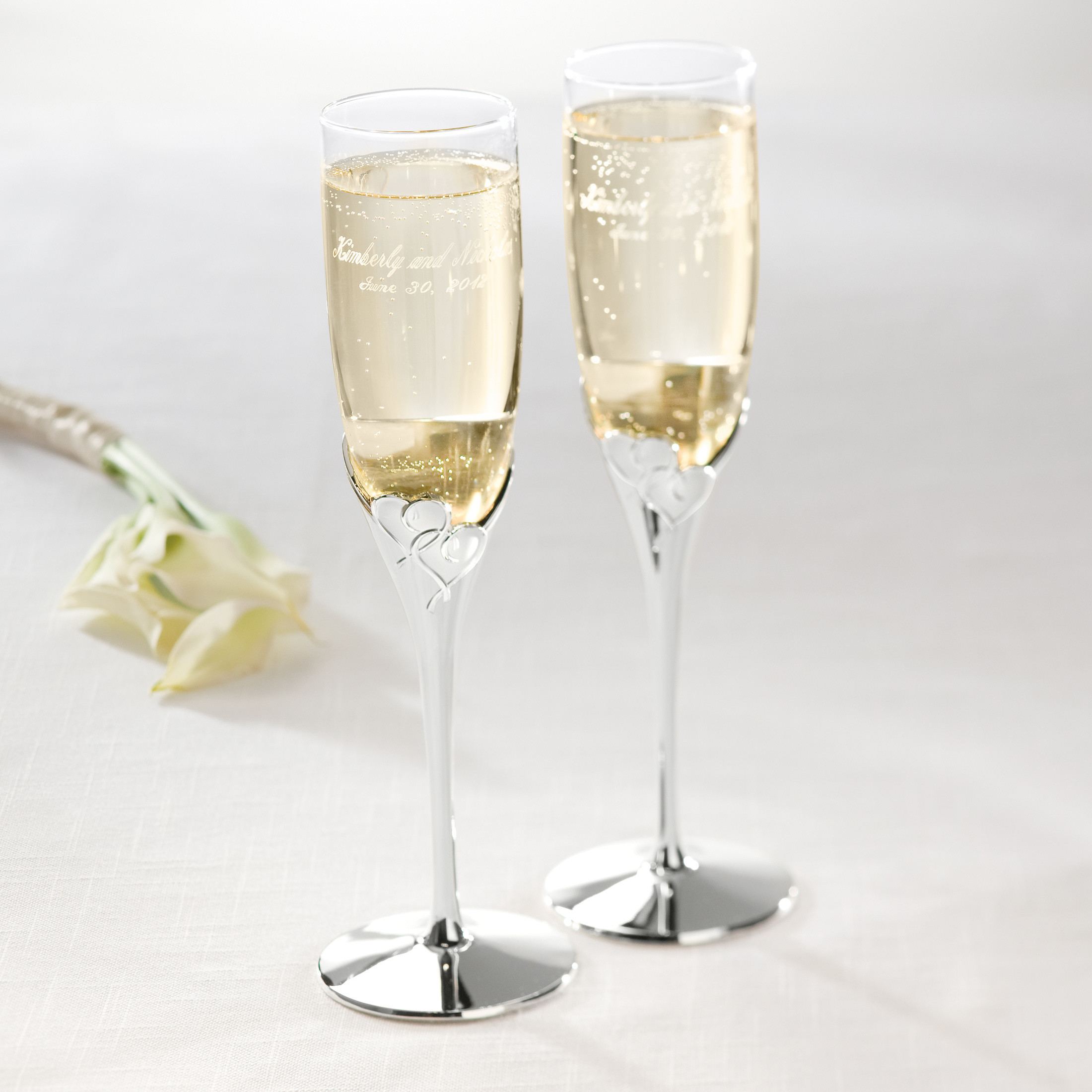 Wedding Wedding Toasting Flutes lenox true love toasting flutes wedding flutes