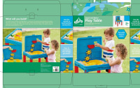 carousel sand and water play table