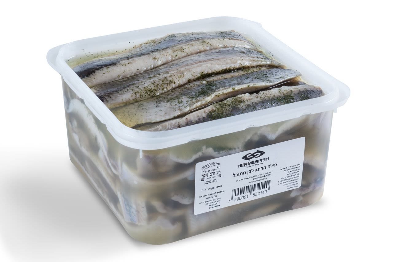 פילה הרינג עם שמיר, 2.8 ק’’ג
 מק״ט: 146