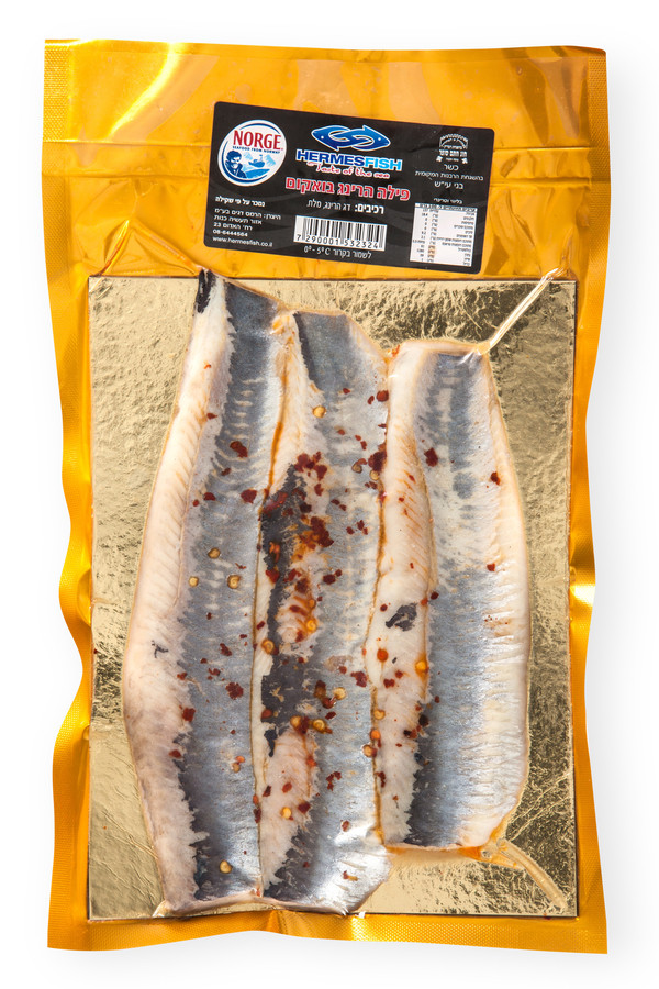 פילה הרינג עם תבלינים - לפי שקילה - ברקוד 1532324