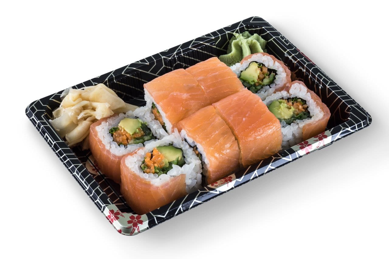 רול סלמון מעושן