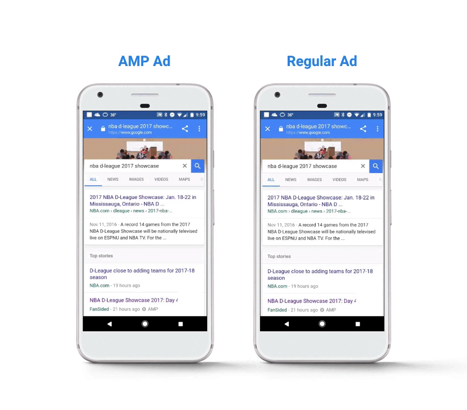 Google AMP for Ads