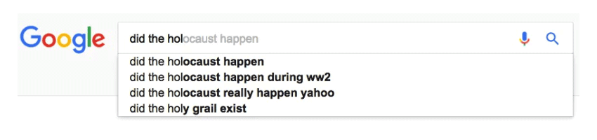 Google - auto-complete