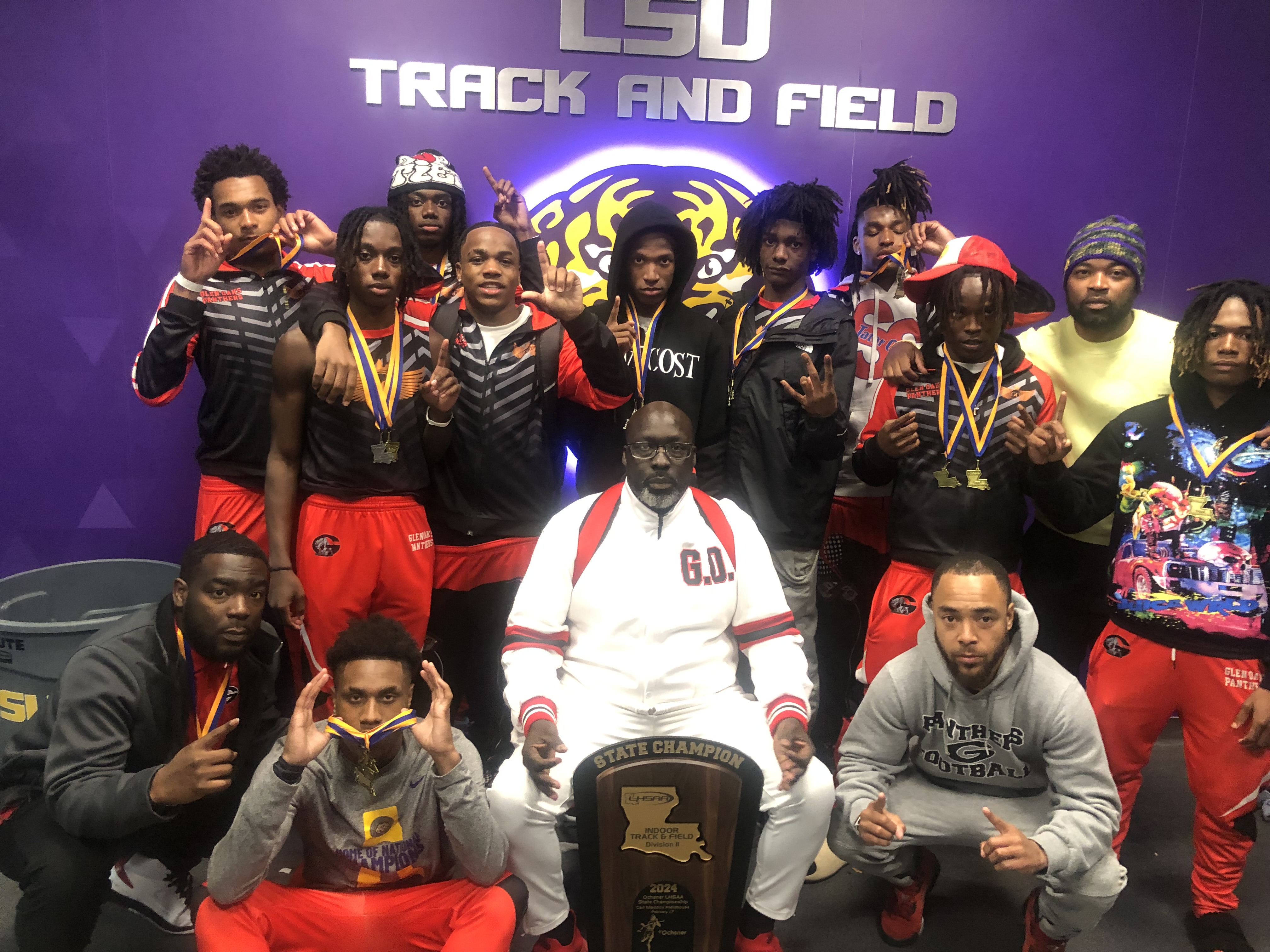 Glen Oaks Magnet High School Track Team