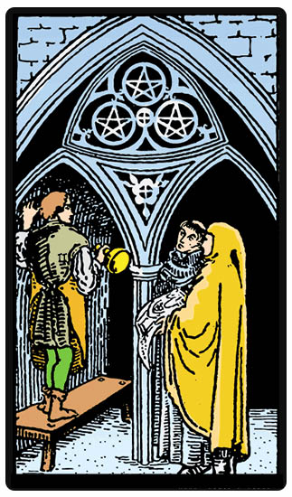 Three of Pentacles Three of Pentacles