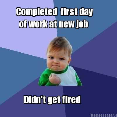 got a job meme