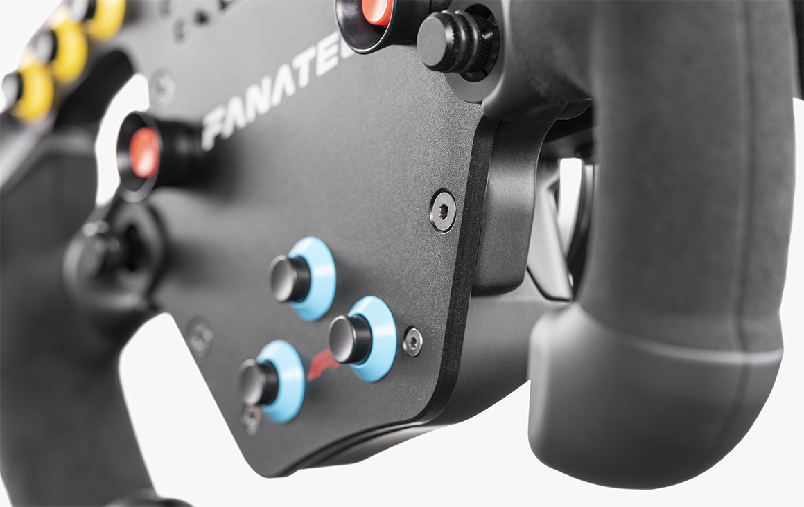 ClubSport Steering Wheel F1® Esports V2 + QR2 Wheel-side
