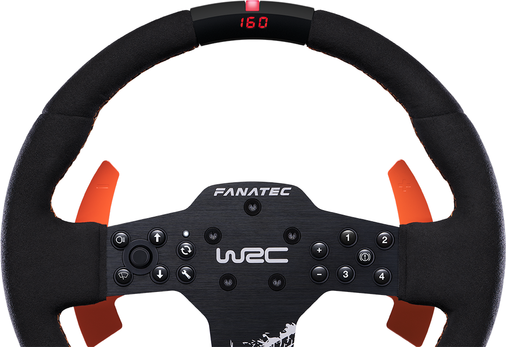 CSL Elite Steering Wheel WRC + QR2 Wheel-side CSL Elite Steering Wheel WRC + QR2 Wheel-side