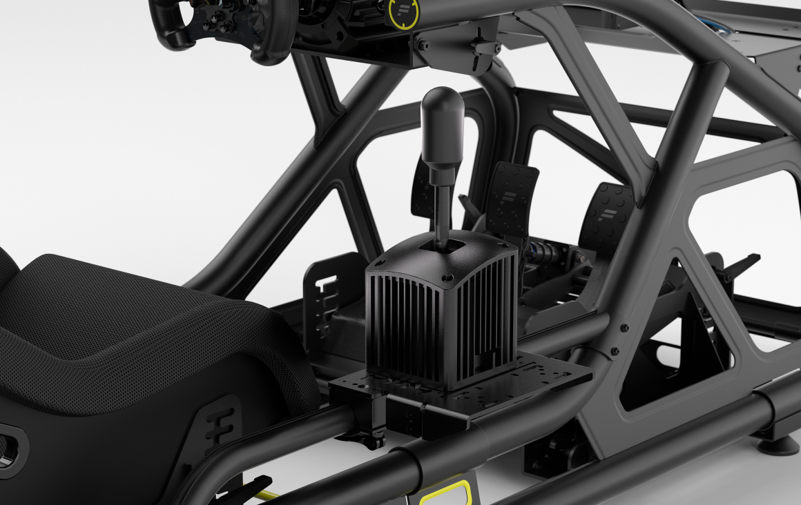 GT Cockpit Shifter Mount - Right (Black) | FANATEC