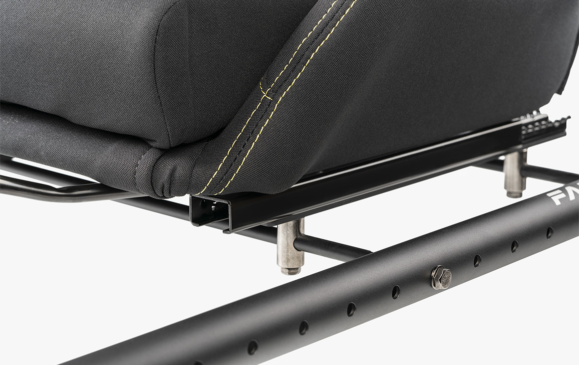 CSL Cockpit Seat Sliders - Locking Steel | FANATEC