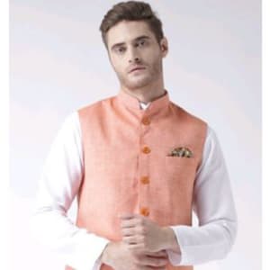 Hangup Mens Stylish Solid Ethnic Jacket Vol 1 (10)