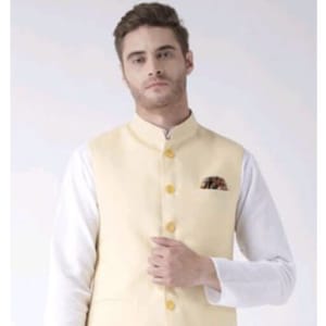 Hangup Mens Stylish Solid Ethnic Jacket Vol 1 (4)