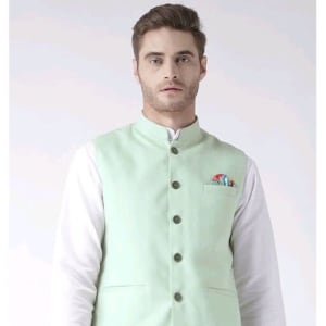 Hangup Mens Stylish Solid Ethnic Jacket Vol 1 (1)