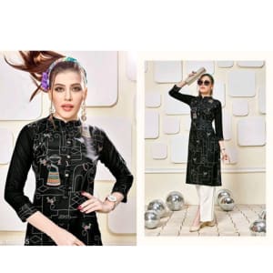 Women's Straight Rayon Kurtis Vol 3 (2)
