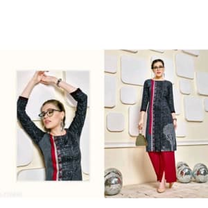 Women's Straight Rayon Kurtis Vol 3 (7)