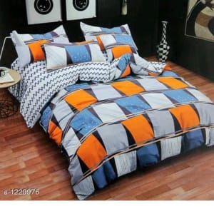 Blissful Comfort Cotton Printed Double Bedsheets Vol 16 (10)