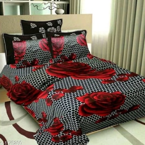 Splendor Exotic Poly Cotton Double Bedsheets Vol 3 (16)