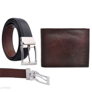 Stylish Men's Leather Reversible Belts With Wallet web Vol 2 (7)