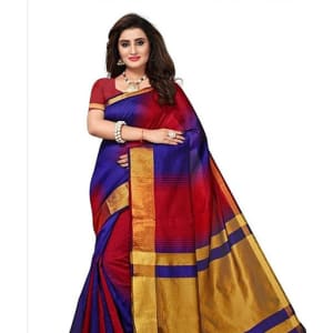Jivika Attractive Cotton Silk Women's Sarees web (5)