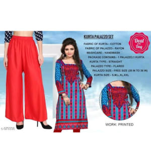 Alluring Party Wear Printed Women's Kurts Sets wev Vol 1 (6)